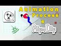 Flipaclip Animation | анимация движения лыжника