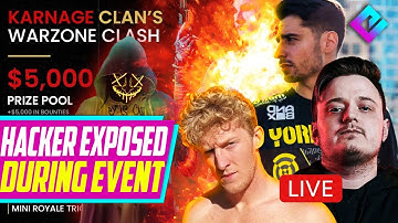 Another Warzone Hacker EXPOSED LIVE Streaming in Event
