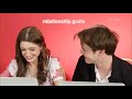 Natalia Dyer and Charlie Heaton being the cutest couple for 4 minutes straight