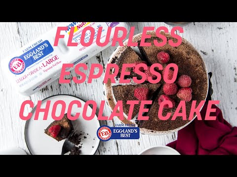 Flourless Espresso Chocolate Cake