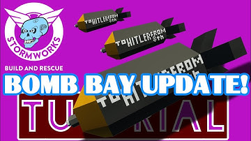 Stormworks Bomb Bay Tutorial Bomb Drop Delay Update!