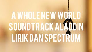 LIRIK A WHOLE NEW WORLD (COVER HANIN DHIYA FT ANDMESH KAMALENG)