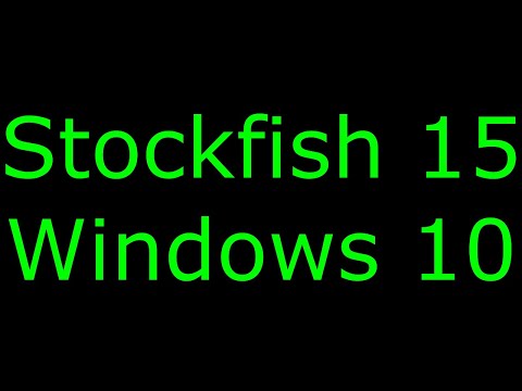 Stockfish 15 download/install Stockfish 15 best chess engine ever Windows 10 Arena GUI 4k 8k YouTube