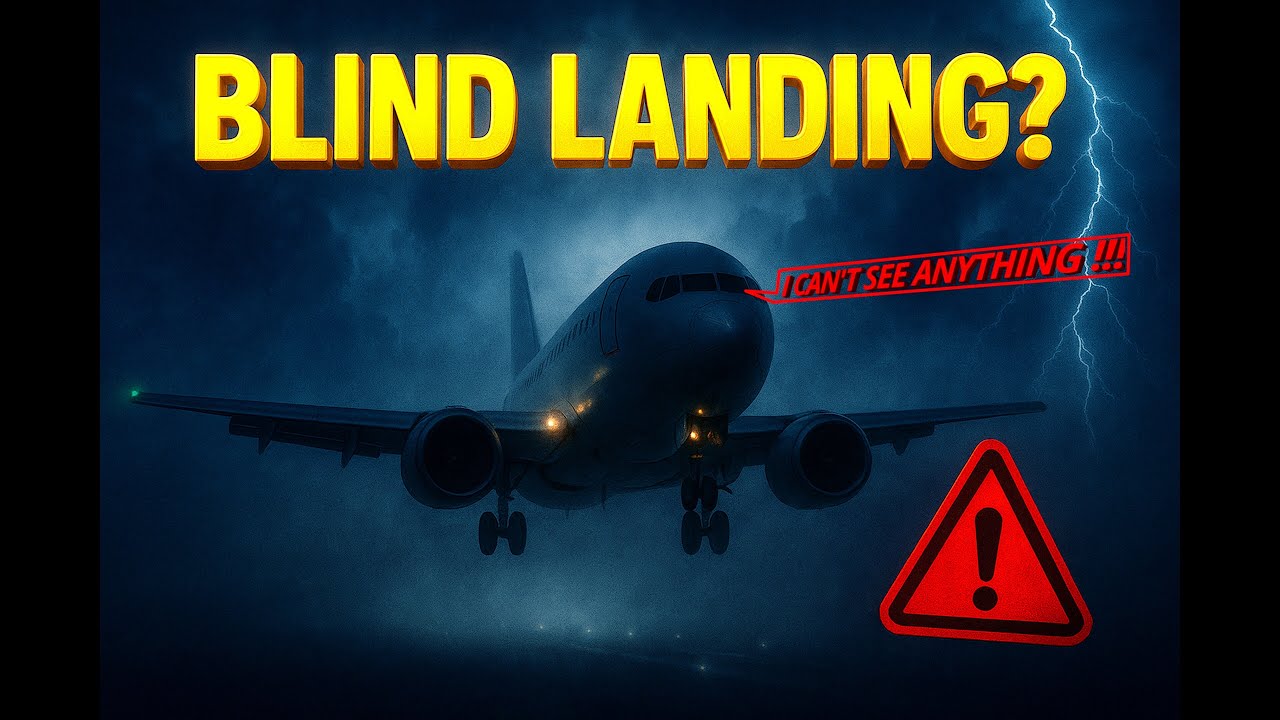 How Pilots Land Planes Without Seeing Anything (The Hidden Truth)
