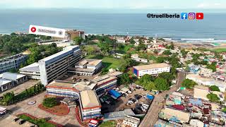 Monrovia Liberia 2024 | This is how Beautiful Capital Hill looks from Above When Flying Over in 4K