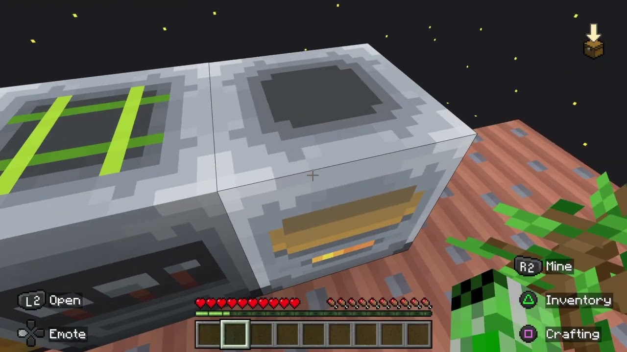 Jay plays minecraft one block