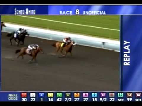 Jockey Kayla Stra - Winning the Finale at Santa An...