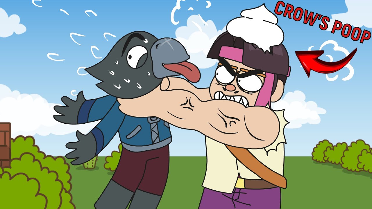 Brawl Stars Animation JAE YONG vs CROW (Parody)