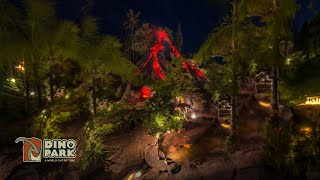 Aerial Majesty of Dino Park Phuket MiniGolf Course Night Time  | FPV Drone Adventure