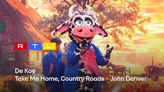 De Koe brengt het publiek in extase met een unieke country-performance | The Masked Singer