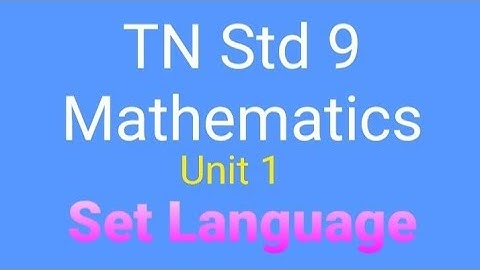 9th Maths  Cardinality sets Exercise 1.6 - 5 / TN Samacheer New syllabus /