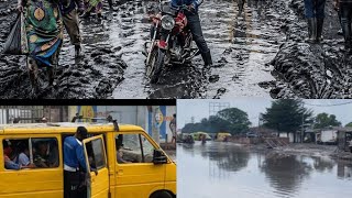 🚨🚨Urgence : Route Saint Thérèse na Dokolo ekomi Liziba Bethesda, vie ya batu eza na danger.