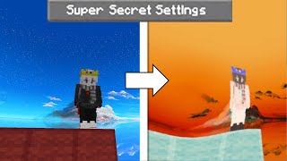 Bedwars But If I Die, The SECRET SETTINGS Change...