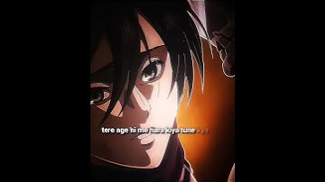 "Headphones 🎧 On! Eren x Mikasa x Ye Tune Kya Kiya Will Break You 💕✨ in 4K 8D Audio 🔥💕"