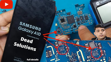 Samsung A10 Dead Solution // Samsung A105F // Full Dead Solutions