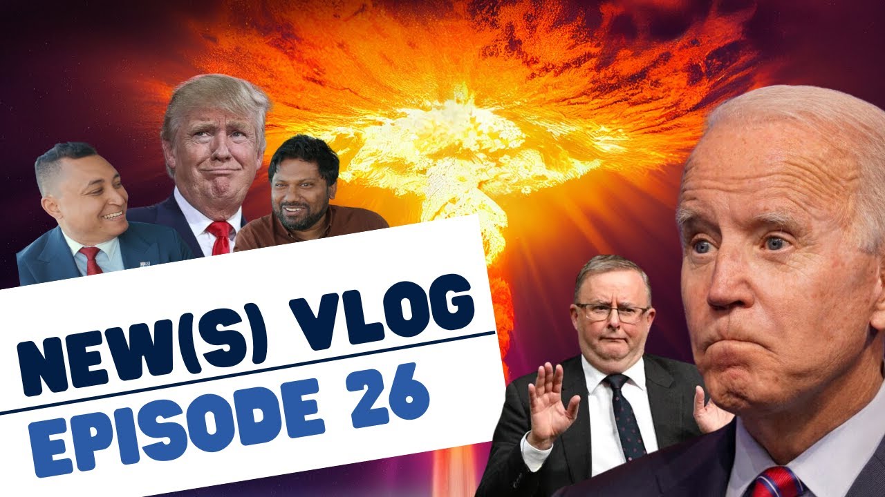 NEW(S) Vlog: Aussie Flag Arrest, Alboo Failure, Swift Update, Obamas in, WW3? Feat. Sen Babet