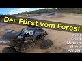 Offroad in Fürsten Forest / Panzerstrecke / Helm und Strecken Fazit / Quad-Vlog ToxiQtime