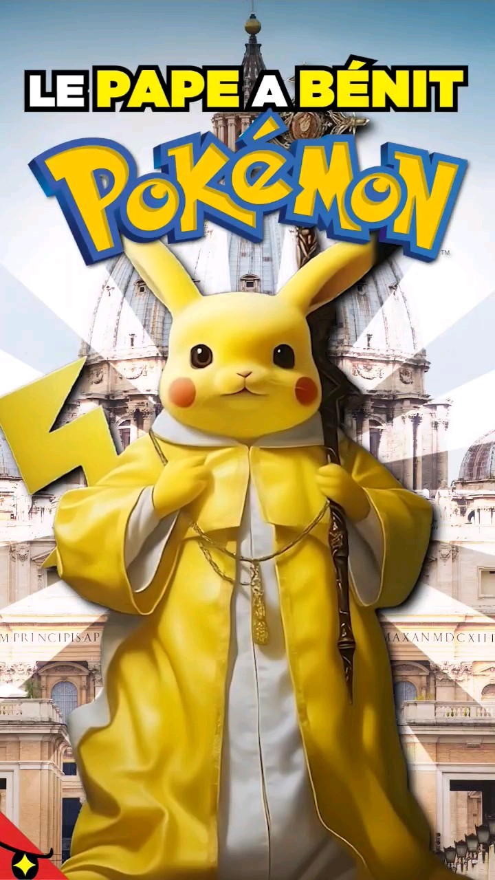 LE PAPE BÉNIT LES JOUEURS DE POKÉMON ⛪️?