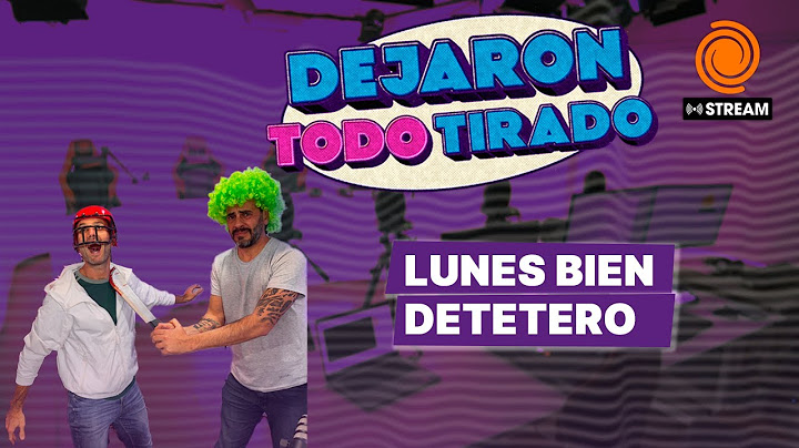Se nos hizo eterno el fin de semana | DTT - DEJARON TODO TIRADO | Programa completo 14/7/25