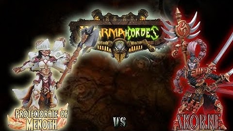Mk2 Warmachine & Hordes - Menoth (E-Feora) vs. Skorne (P-Makeda) - 50pt Battle Report