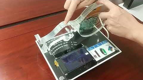 Flexible Capacitive Touch Panel