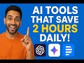 🚀 5 Free AI Tools That Save You 2+ Hours Daily! (Boost Productivity Fast)
