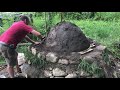 The Earth Oven-Building the Sand Form
