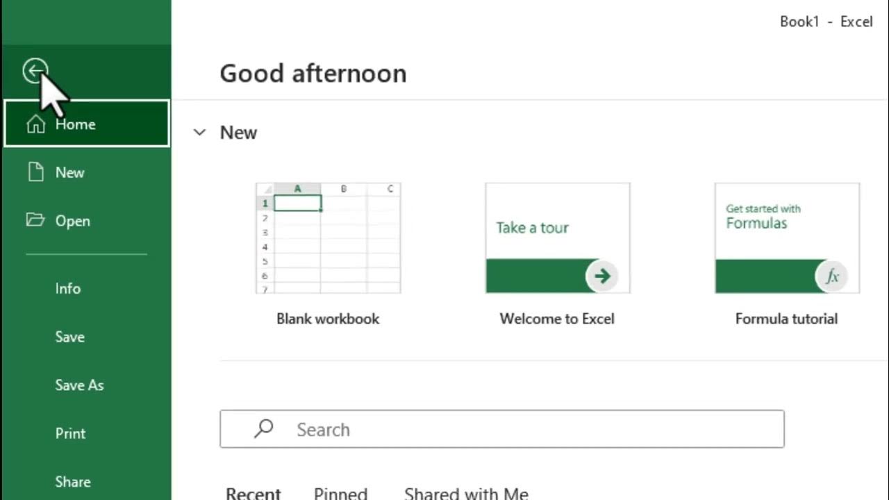 O365 Excel Tutorial 1 (Ribbon Overview + QAT) YouTube