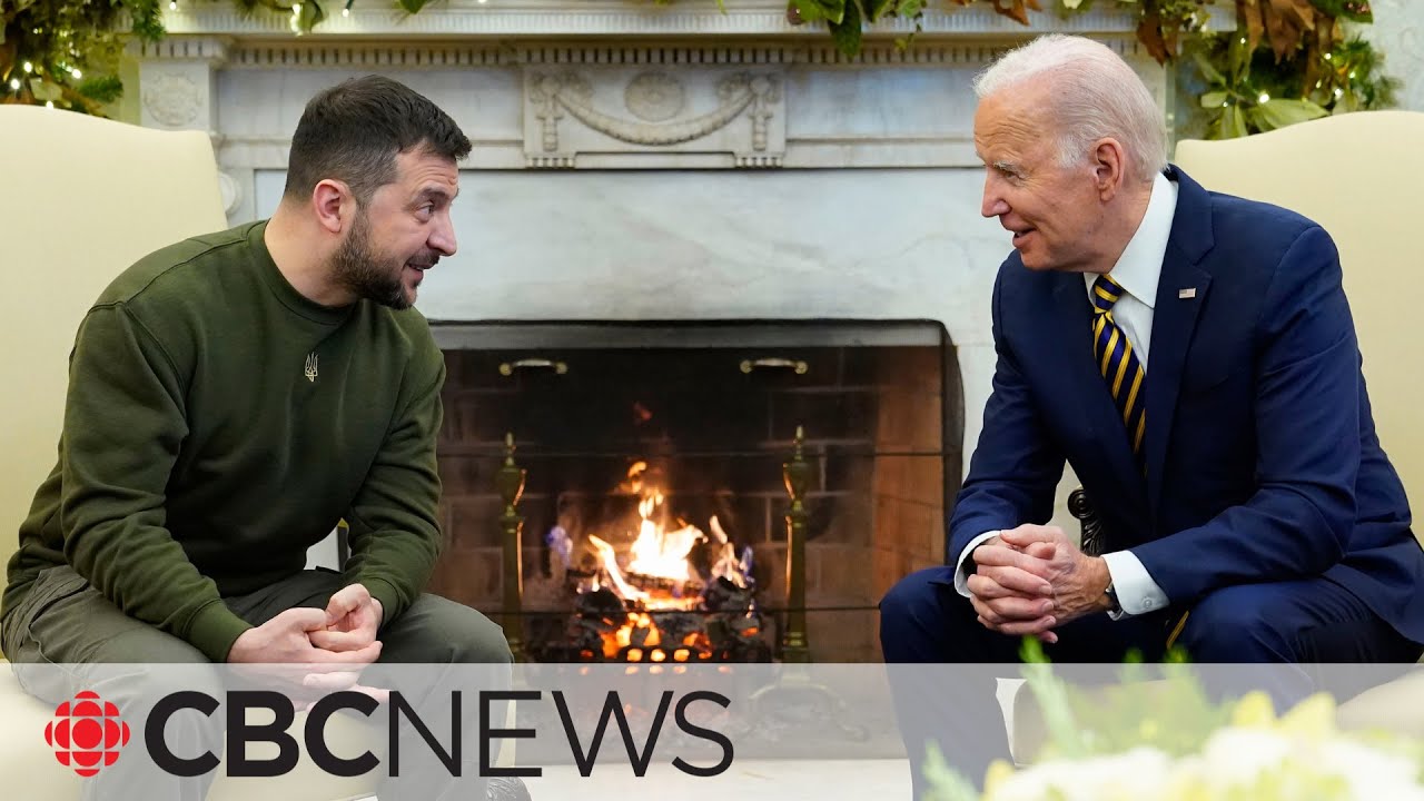 Zelenskyy visits U.S. in 1st known foreign trip since Russian invasion