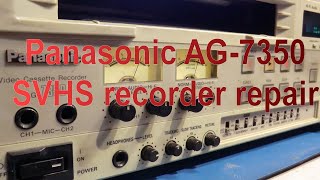 Panasonic professional SVHS recorder AG7350.