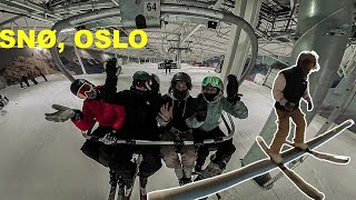 First Time Skiing indoors | SNØ, Oslo