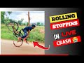 Live cycle crash 🥺 | |  लाइव साइकिल  क्रश।  @mtbankitstunt