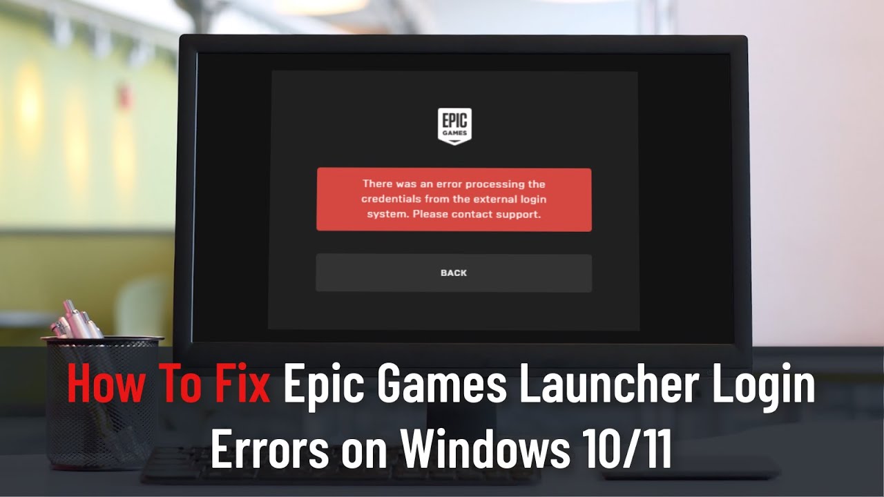 Fix Epic Games Launcher login errors on Windows 11/10