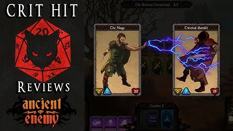 Crit Hit Reviews Ancient Enemy! Did this card based RPG draw me in?