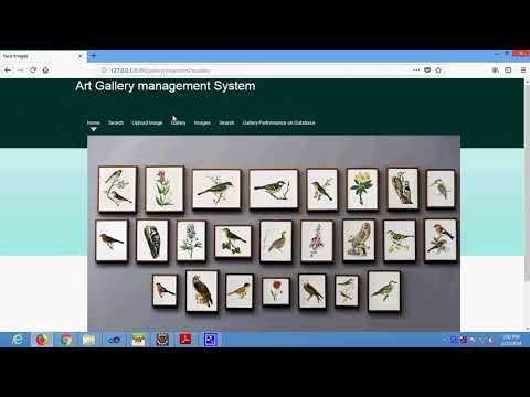 Art Gallery Management System in Java