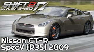 Nissan GT-R SpecV (R35) 2009 - Rouen GP [NFS/Need for Speed: Shift 2 | Gameplay]