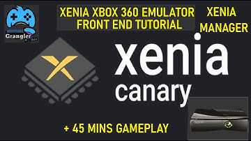 10 YEARS  XENIA (XBOX 360) EMULATOR FRONT END TUTORIAL NEW BUT ALREADY  GOOD.