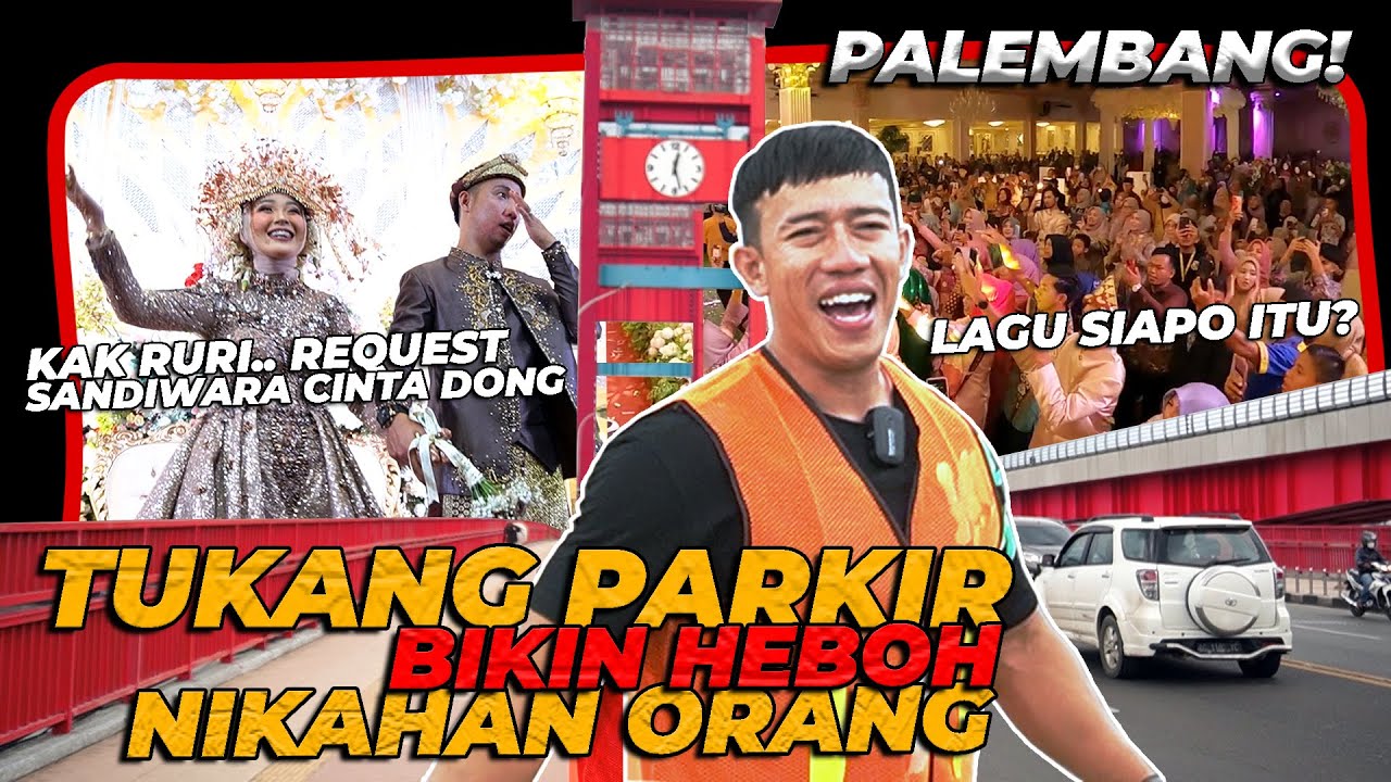 TUKANG PARKIR BIKIN HEBOH DI NIKAHAN ORANG PALEMBANG ‼️ PENGANTIN MINTA NAMBAH LAGU..
