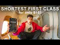 I Flew on the World's Shortest First Class Flight... (only $100)