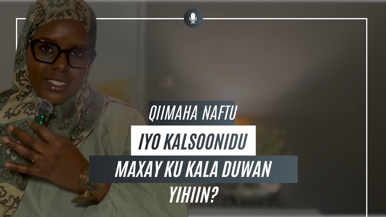 Kalsooni waad isku qabtaa… lakin isma jeclid !  ( Farqiga u dhexeeya labadooda).