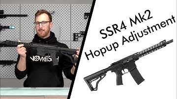 SSR4 Mk2 Hopup Adjustment