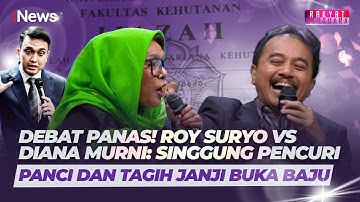 Panas! Roy Suryo VS Diana Murni, Singgung Pencuri Panci & Janji Buka Baju | Rakyat Bersuara (14/10)