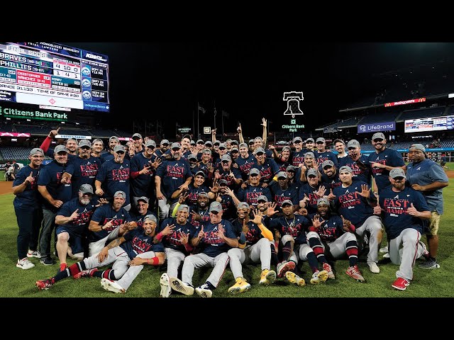 Braves clinch 2023 NL East title, beat Phillies 4-1