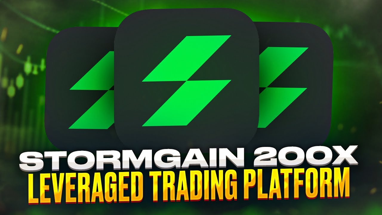 StormGain 200X Leveraged Trading Platform