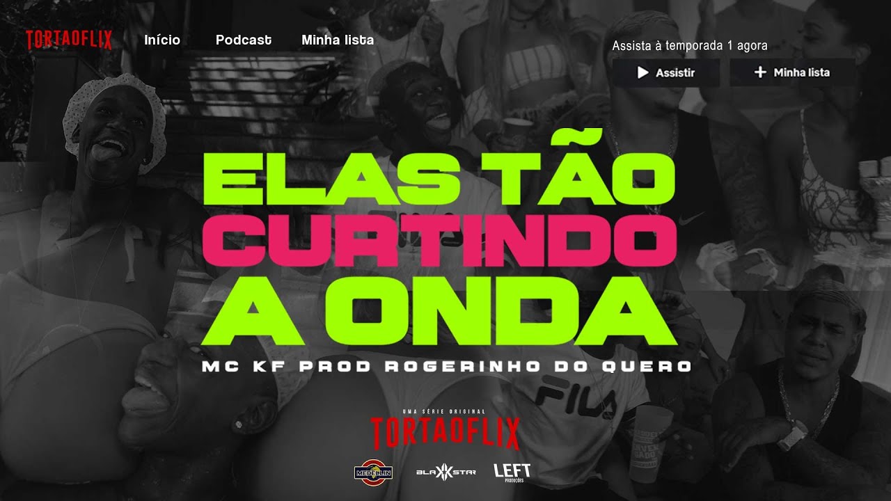 ELAS TÃO CURTINDO A ONDA - MC KF FT DJ ROGERINHO DO QUERÔ