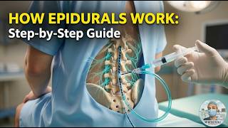 This how an epidural Analgesia/Anesthesia works | 3D animation | Anesthesia  | Mechanism of epidural