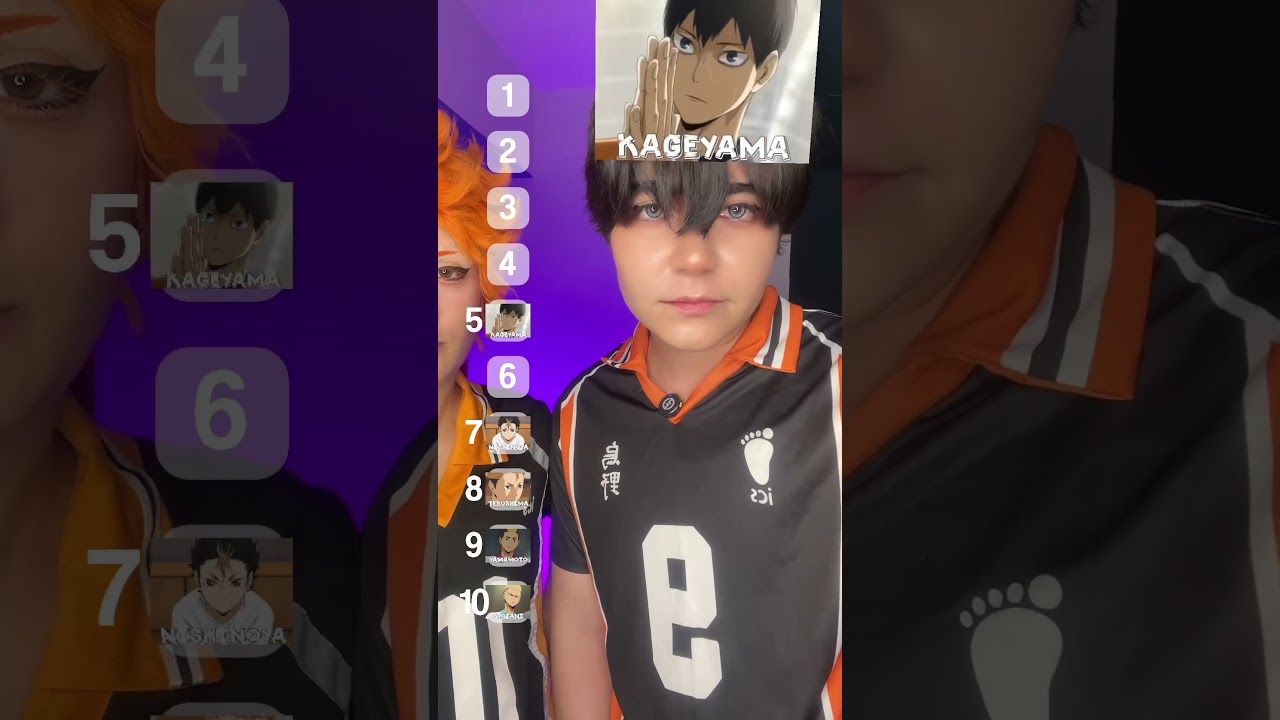 QUEM VAI DORMIR COM O KAGEYAMA? #cosplay #haikyuu @Nandalorenzine