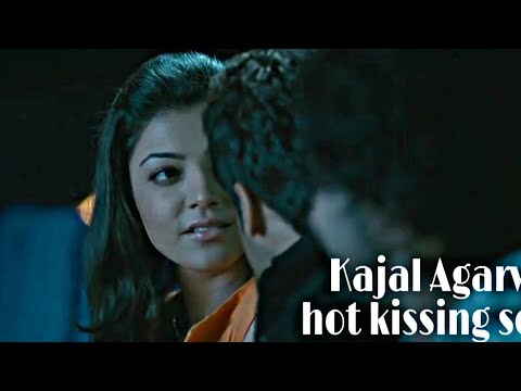 Surya and Kajal Agarwal Hot Kissing scene