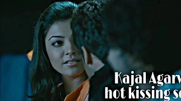 Surya and Kajal Agarwal Hot Kissing scene