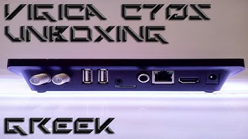 Part 1: Unboxing of the Vigica C70S DVB-S2 Dual Core Amlogic AML8726 MX Android TV Box (Greek)